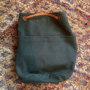 Madewell Canvas Drawstring Backpack